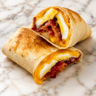 Breakfast Wrap w/ Bacon