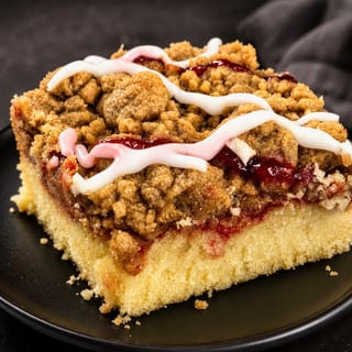 Raspberry Crumb Cake