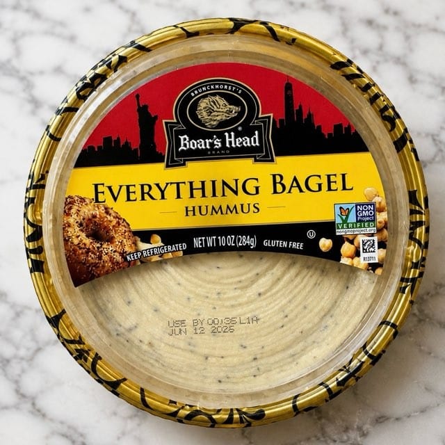 Everything Bagel Hummus.